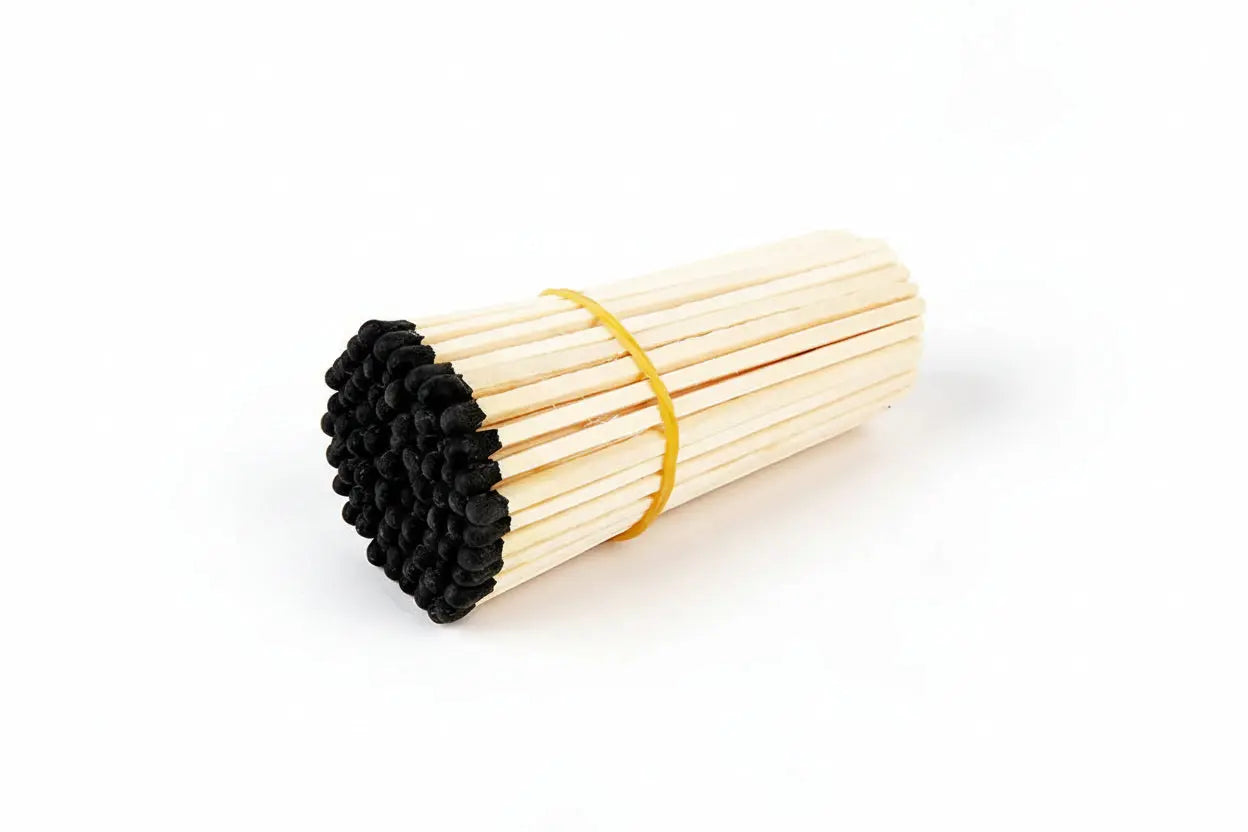 Lot de 400 allumettes longues photophore (75 mm) Photophore-bougeoir