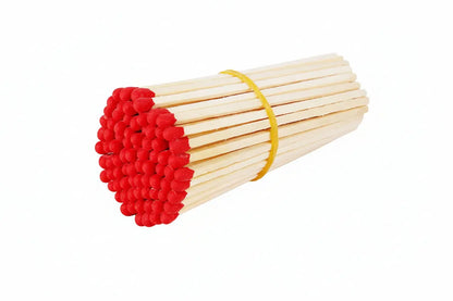 Lot de 400 allumettes longues photophore (75 mm) Photophore-bougeoir