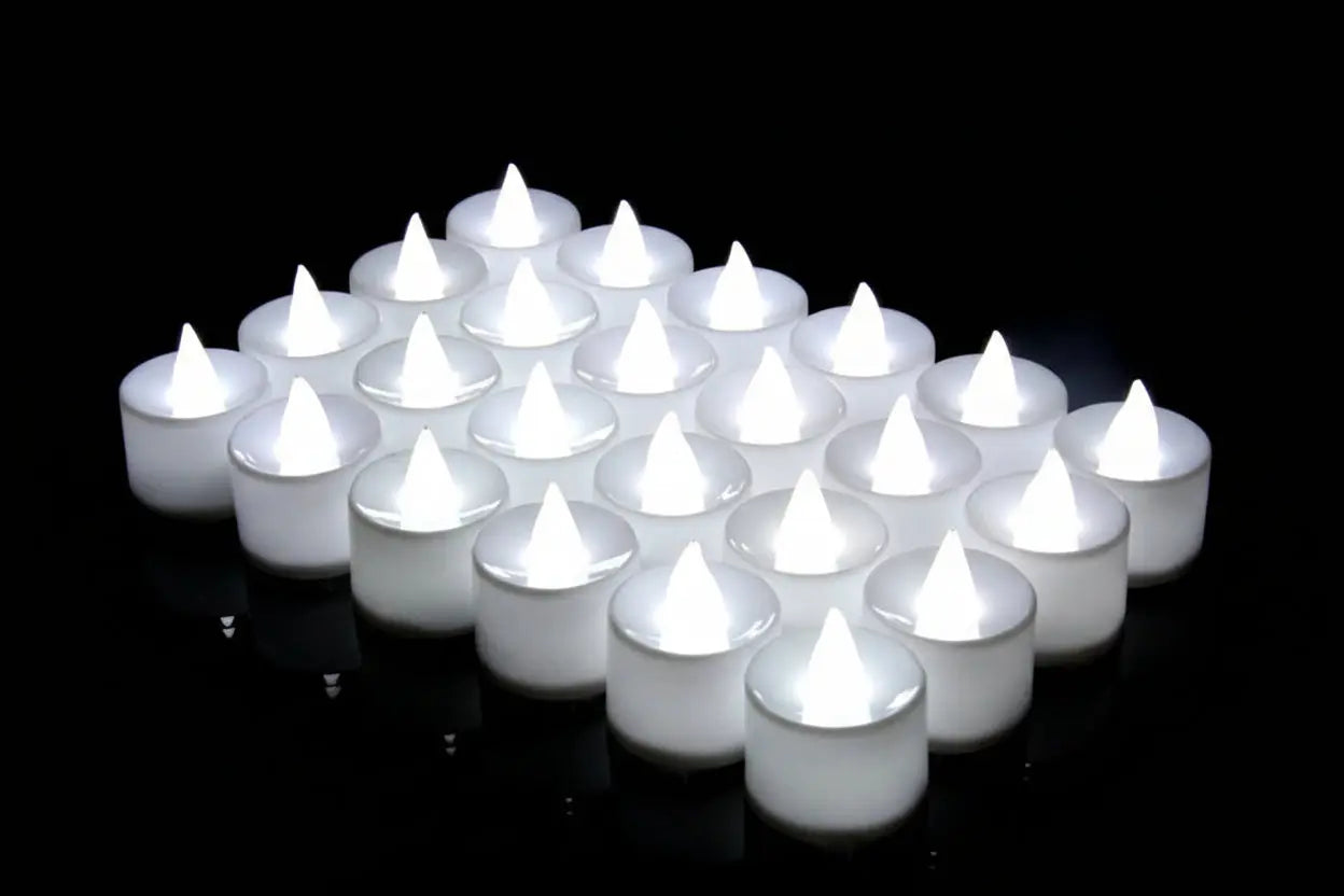 Bougies LED chauffe-plat pour photophore Photophore-bougeoir