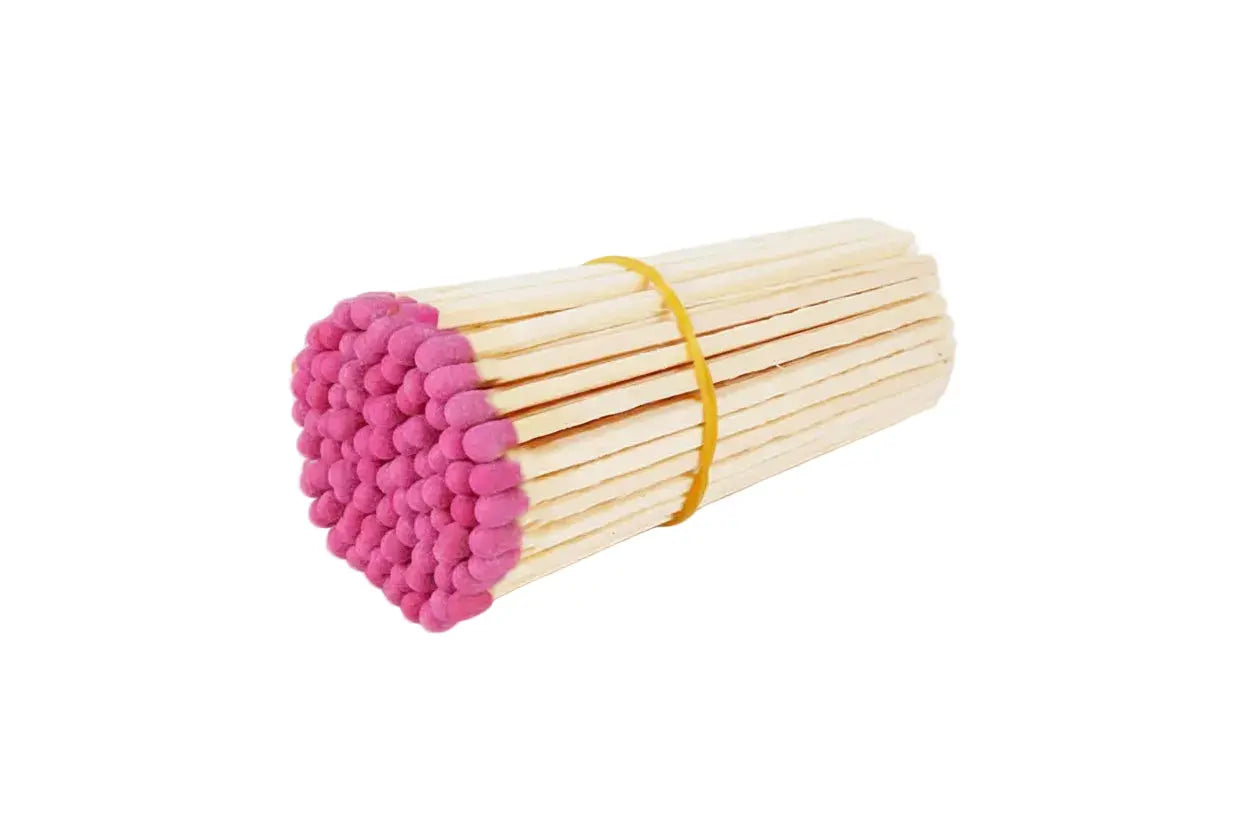 Lot de 400 allumettes longues photophore (75 mm) Photophore-bougeoir