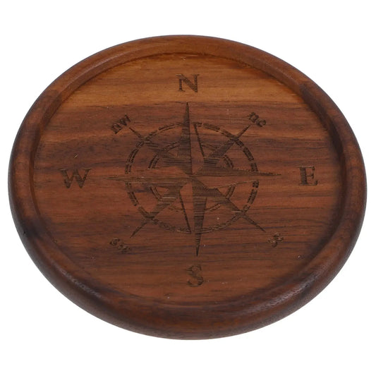 Photophore chauffe-plat en bois naturel Photophore-bougeoir